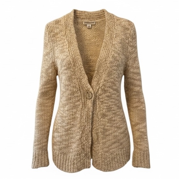 Pendleton petite mohair/wool blend one button cardigan - Picture 1 of 7